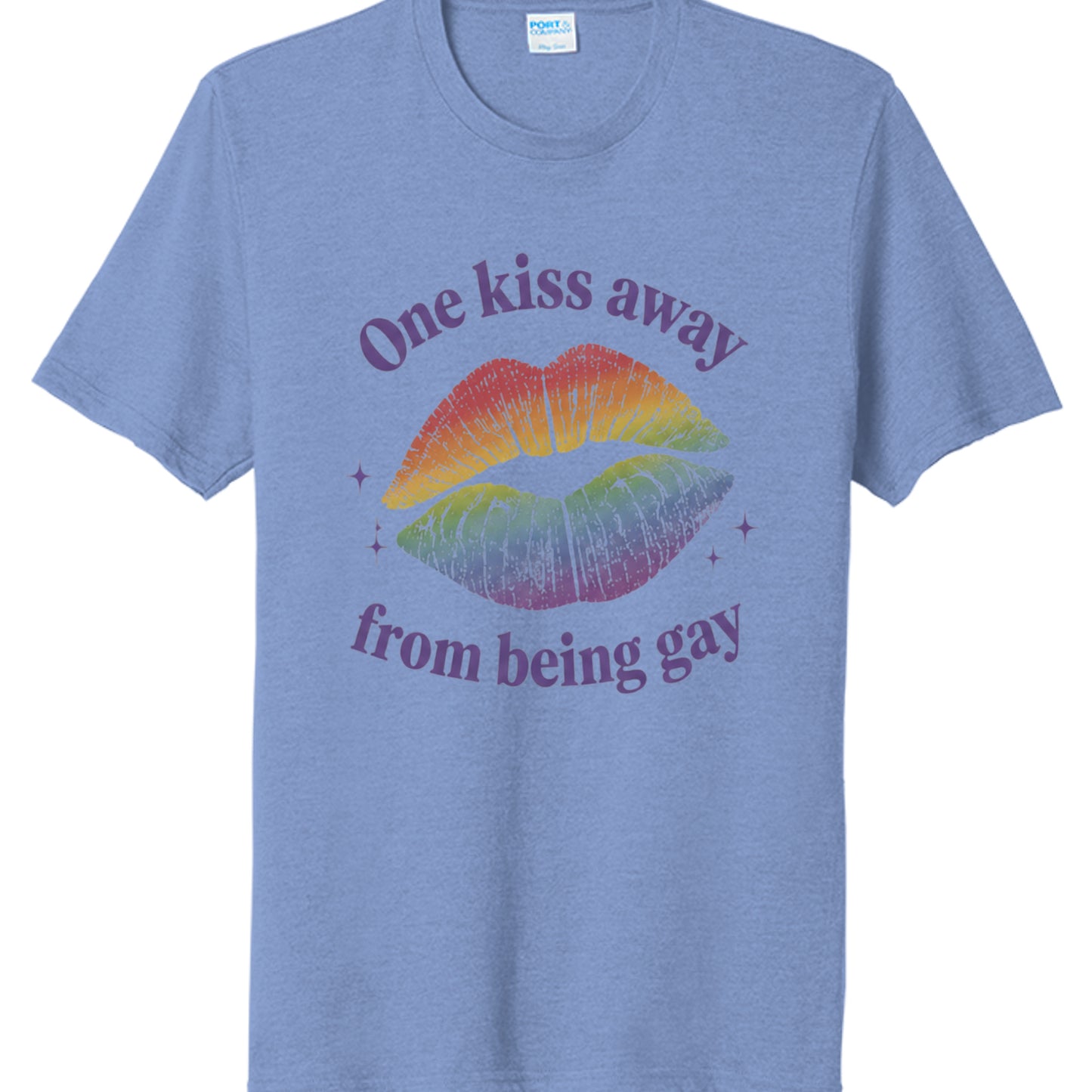Carolina Blue Heather - PC330 - FRONT