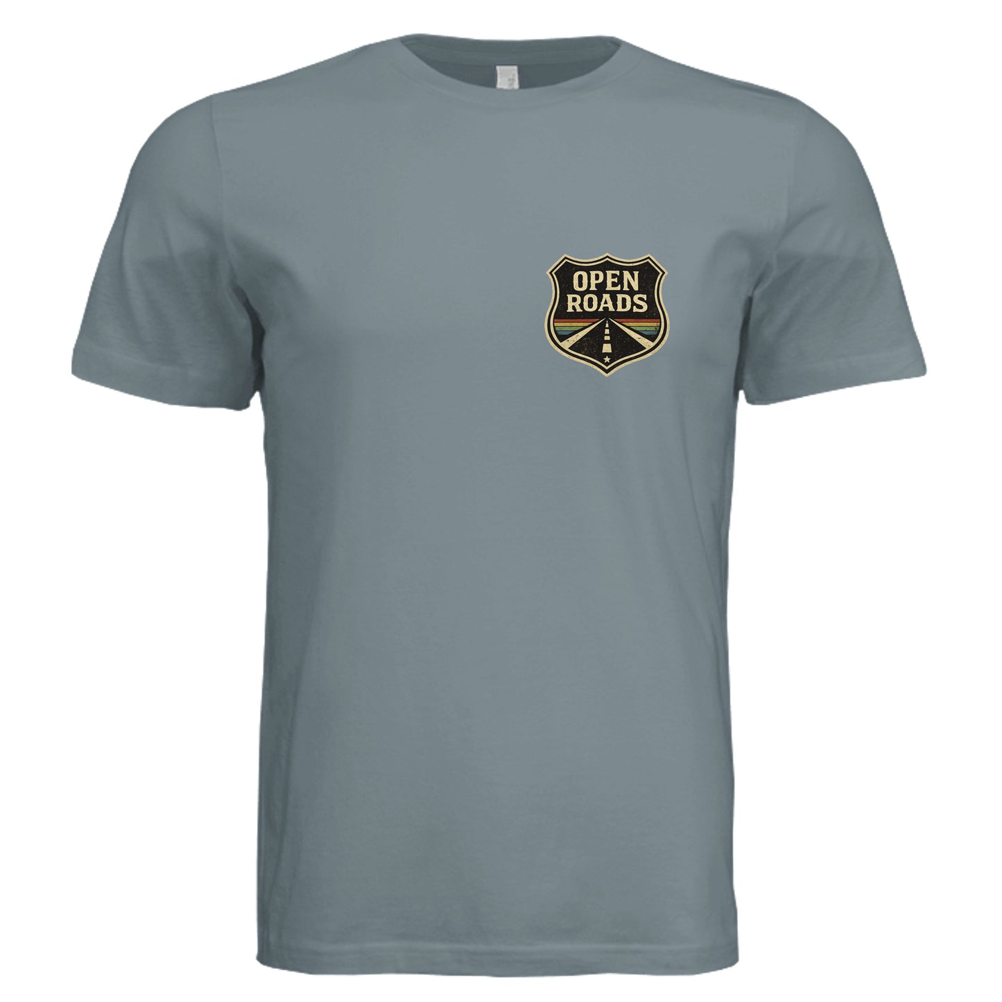Blue Storm Triblend - 3413C - FRONT