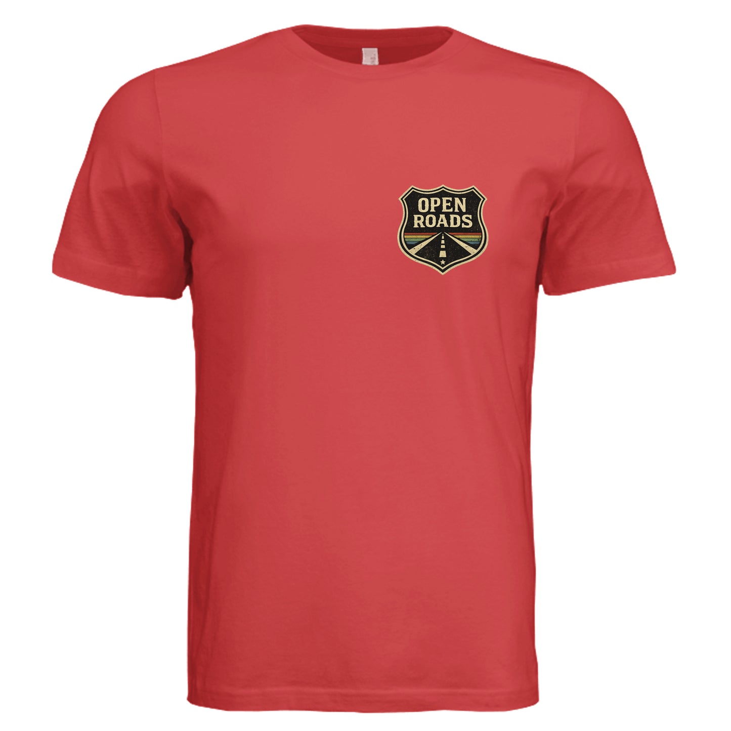 SOLID RED TRIBLN - 3413C - FRONT