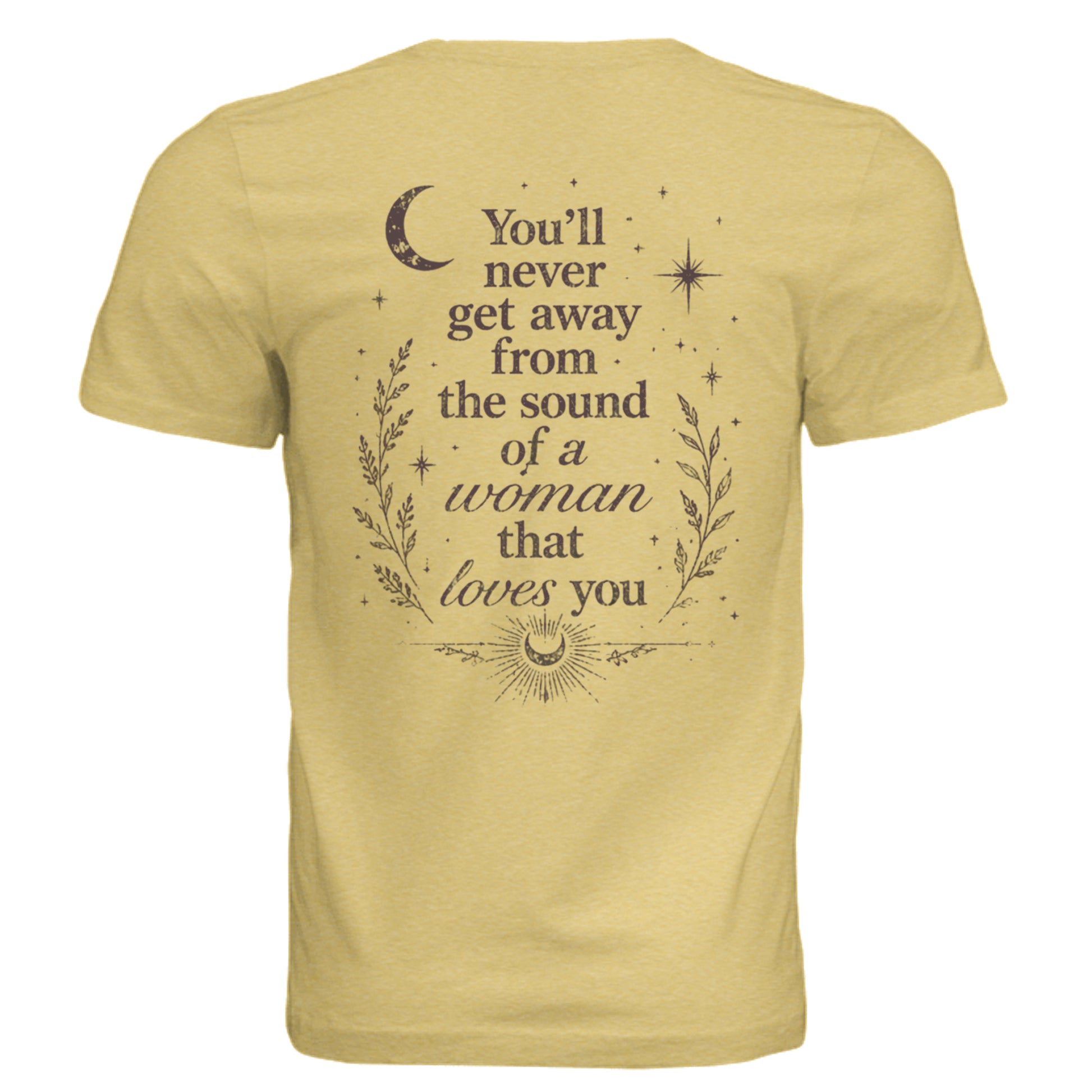 Mustard Triblend - 3413C - BACK