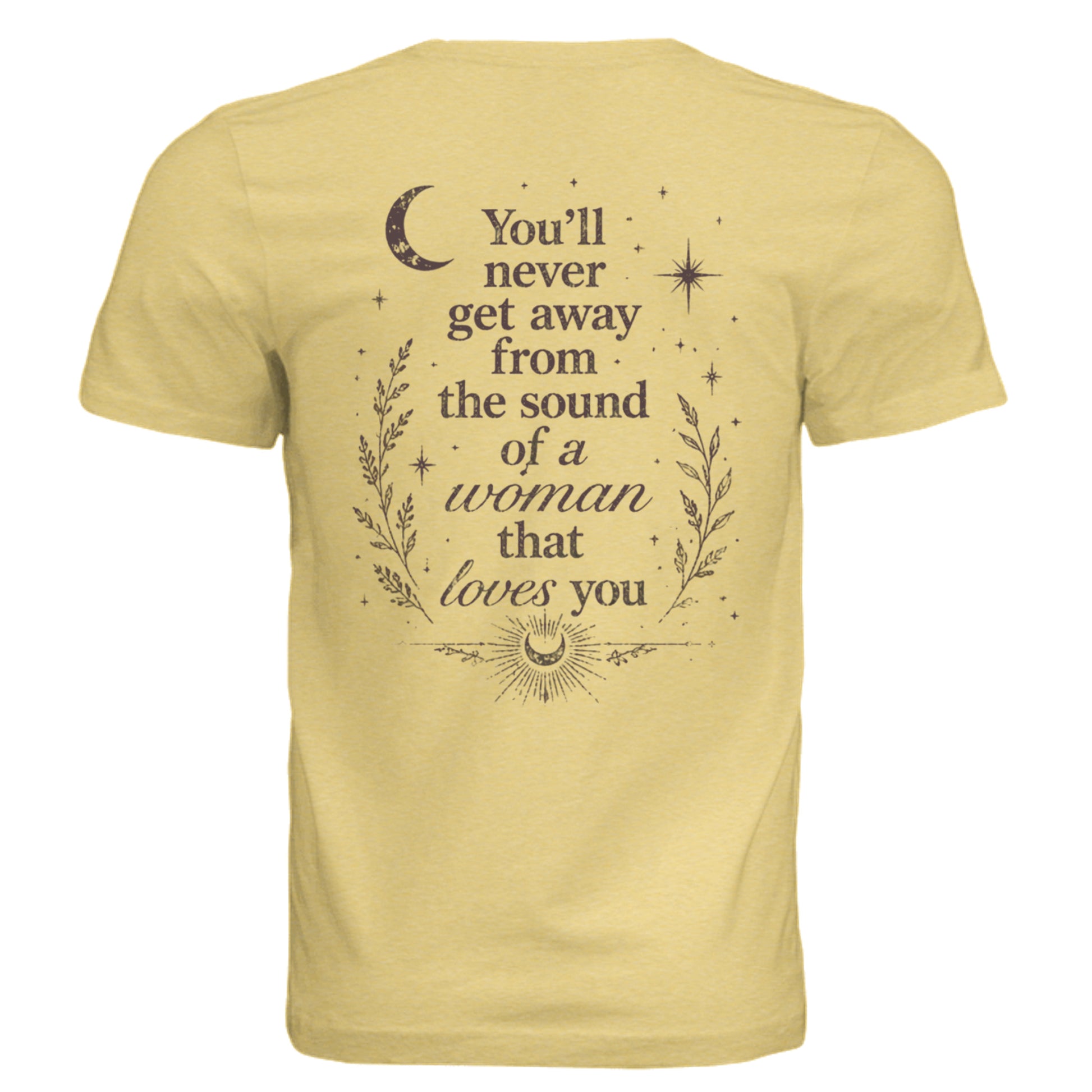 Pale Yellow Triblend - 3413C - BACK
