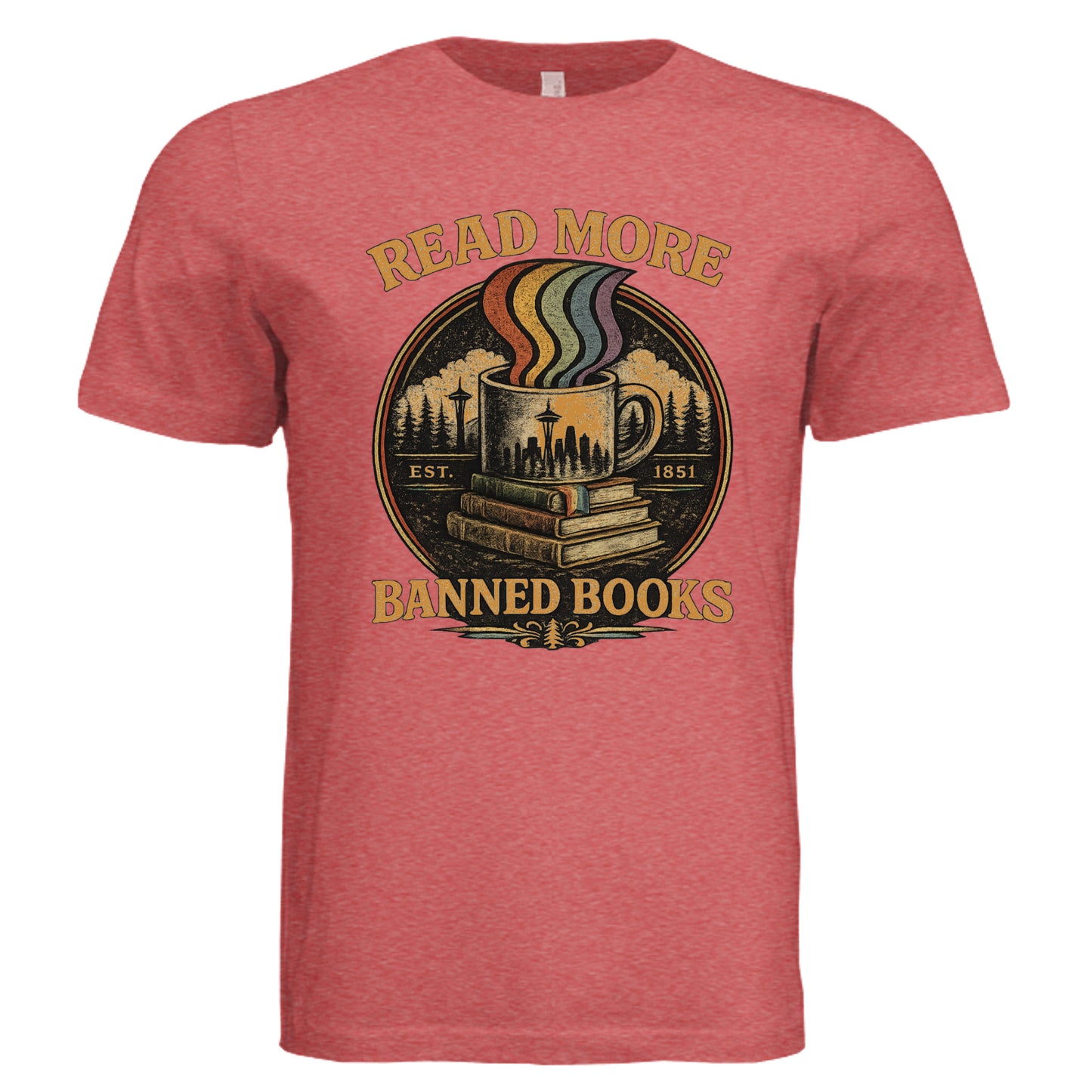RED TRIBLEND - 3413C - FRONT