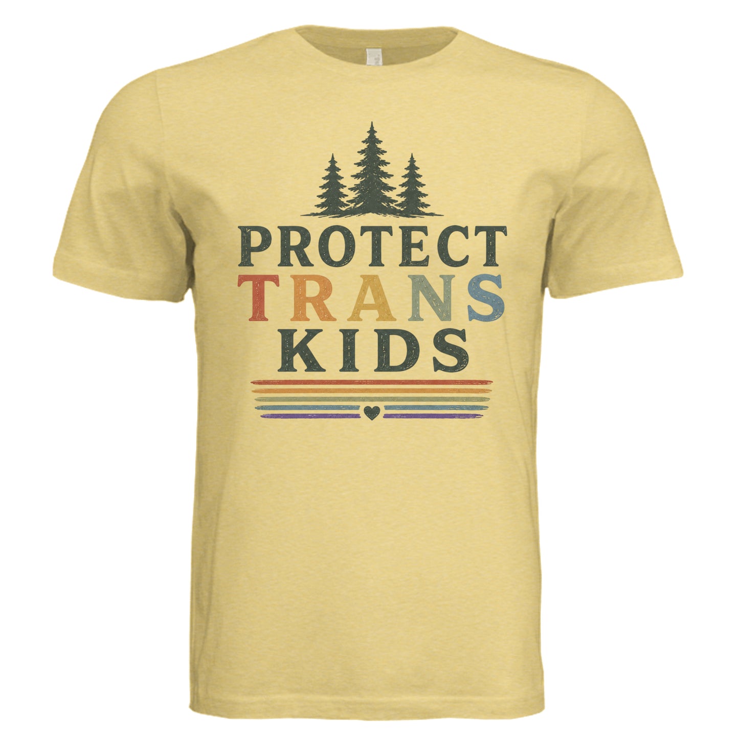 Pale Yellow Triblend - 3413C - FRONT