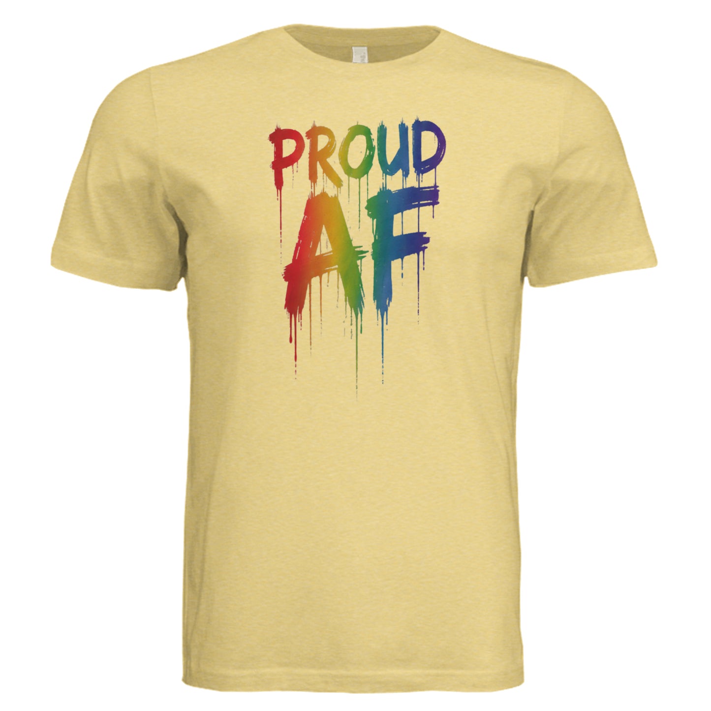 Pale Yellow Triblend - 3413C - FRONT