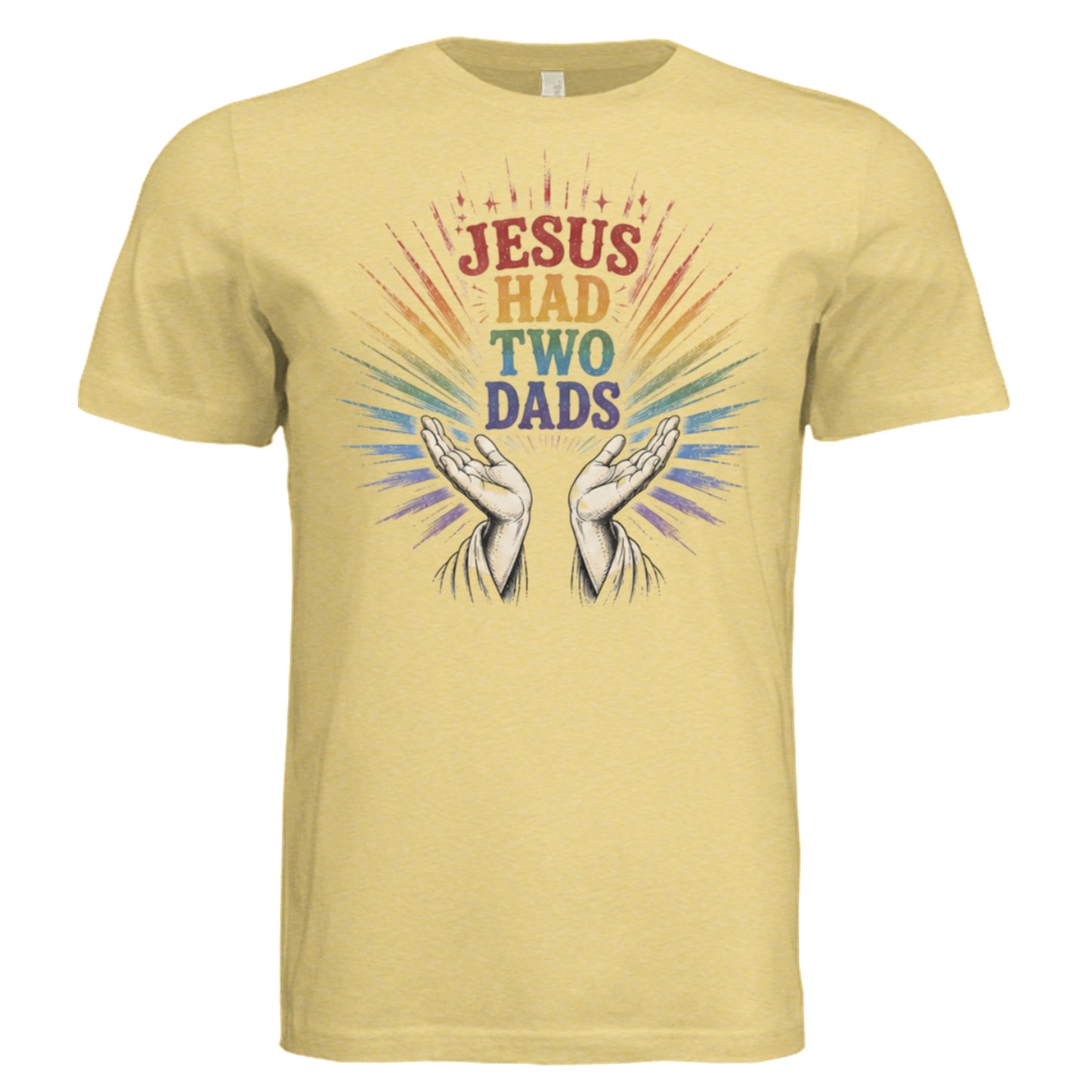 Pale Yellow Triblend - 3413C - FRONT