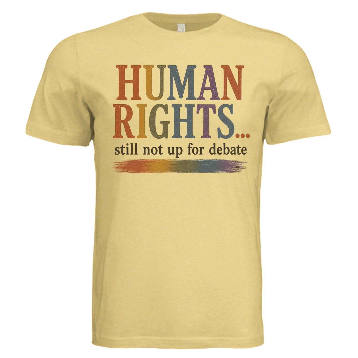 Pale Yellow Triblend - 3413C - FRONT