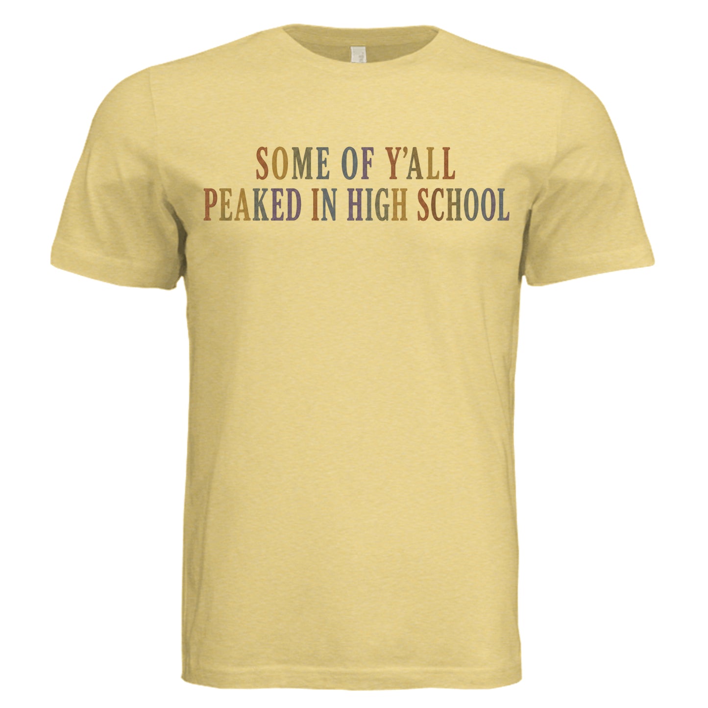 Pale Yellow Triblend - 3413C - FRONT