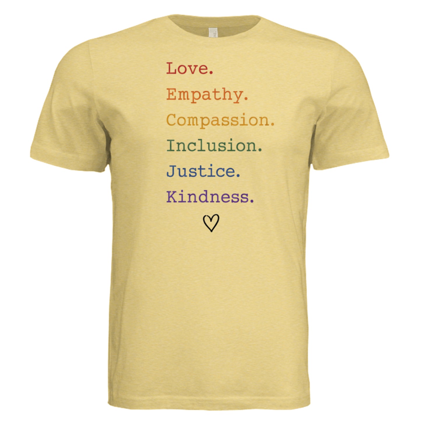 Pale Yellow Triblend - 3413C - FRONT
