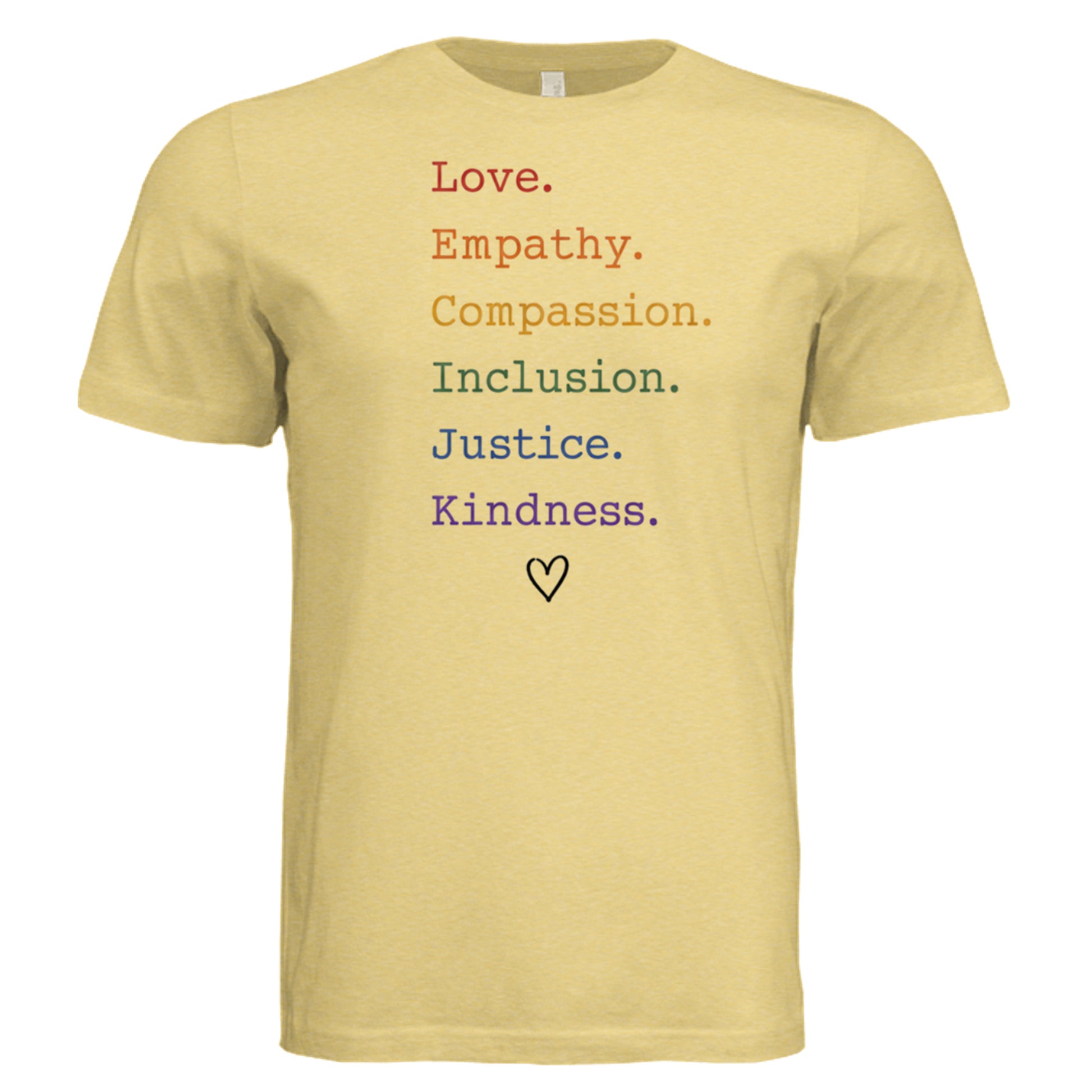 Pale Yellow Triblend - 3413C - FRONT