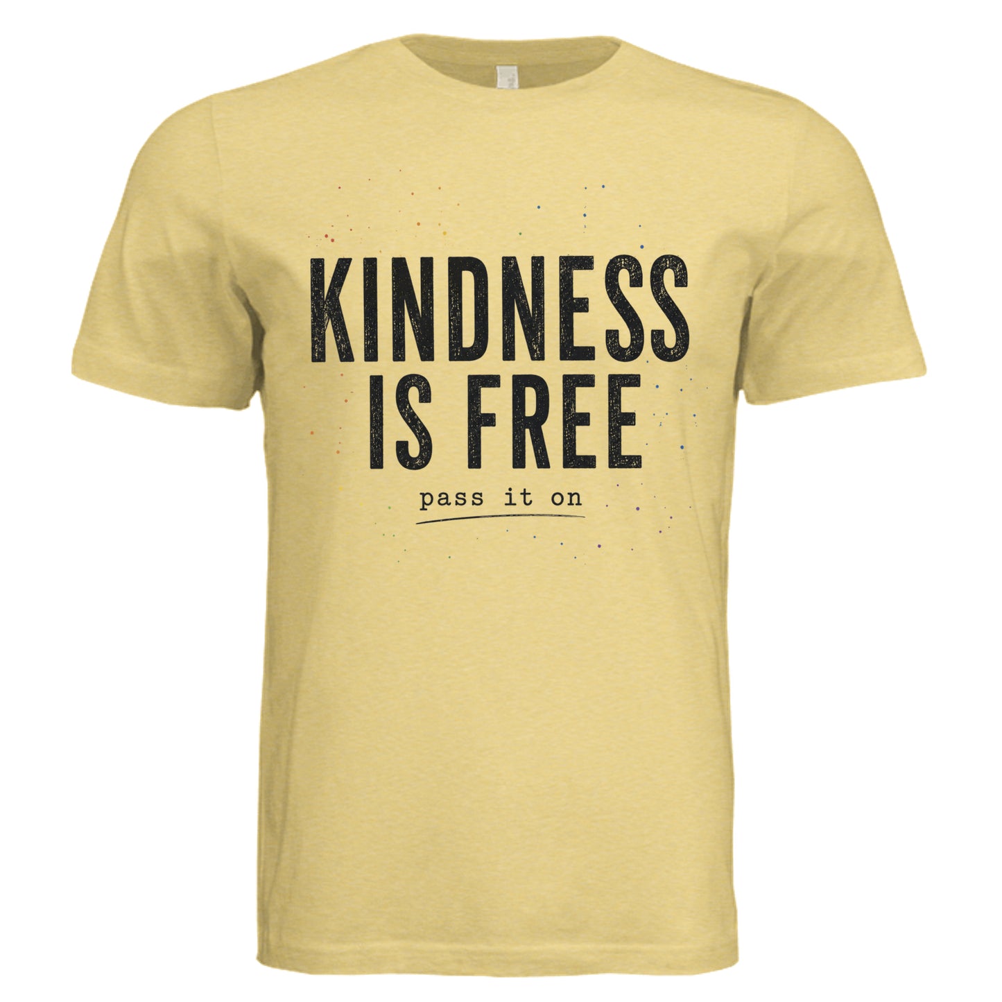 Pale Yellow Triblend - 3413C - FRONT