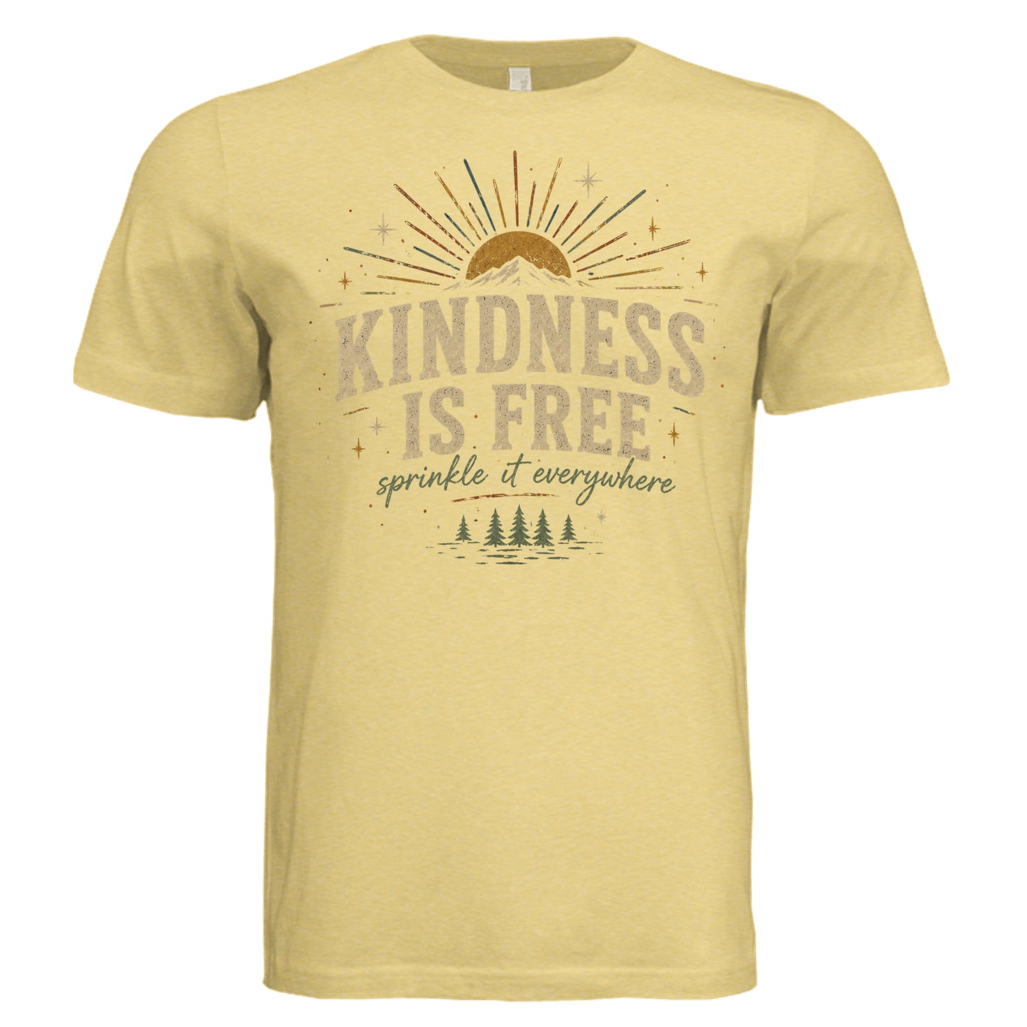 Pale Yellow Triblend - 3413C - FRONT