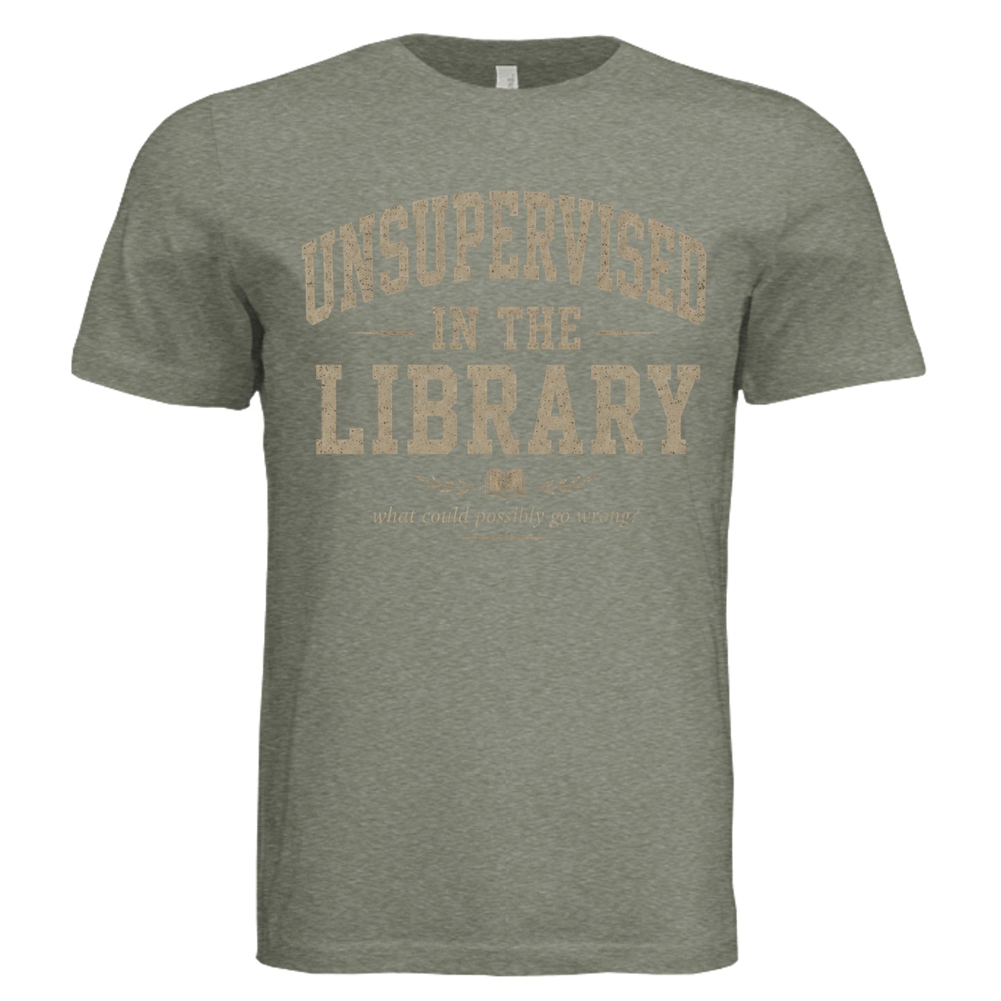 Military Green Triblend - 3413C - FRONT