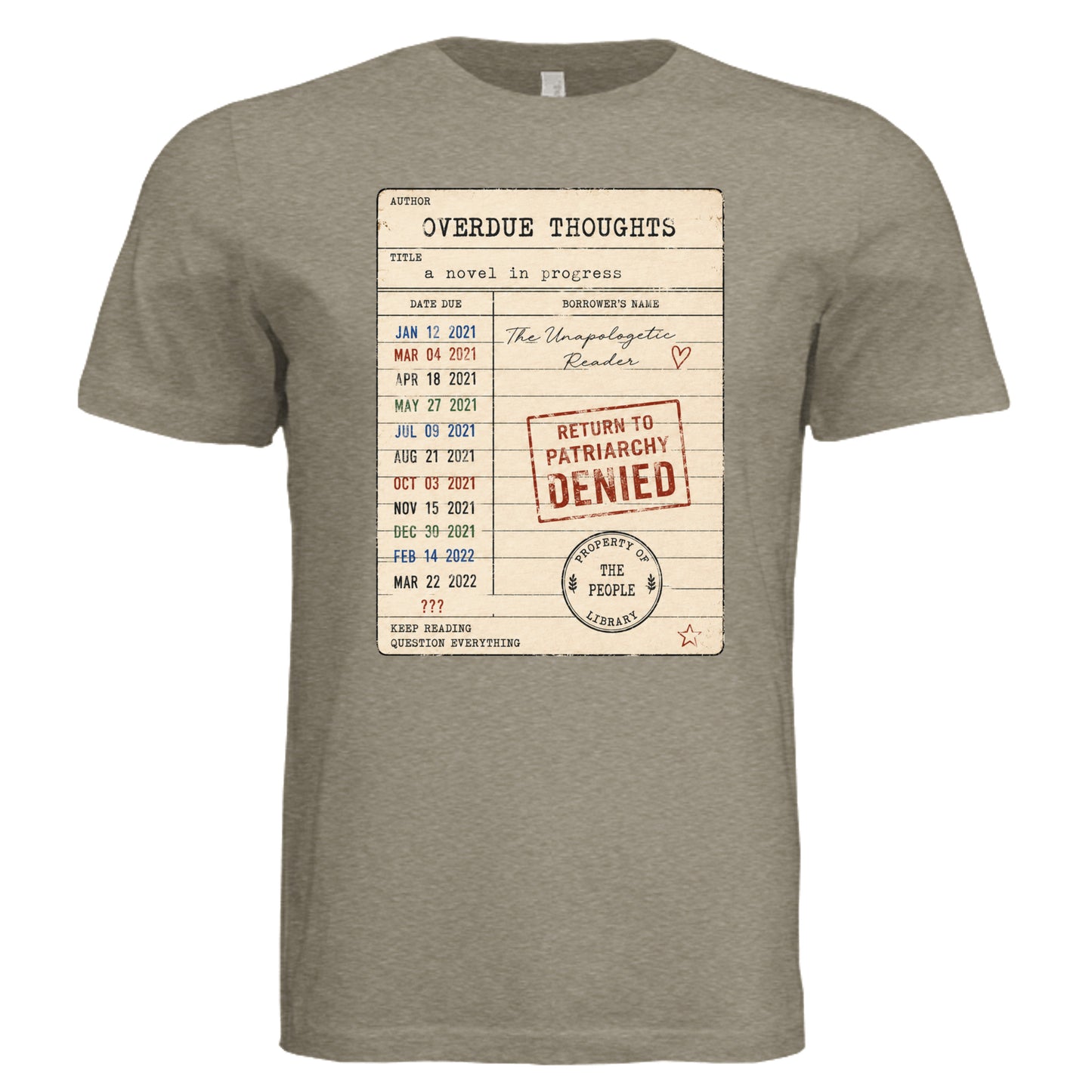 OLIVE TRIBLEND - 3413C - FRONT