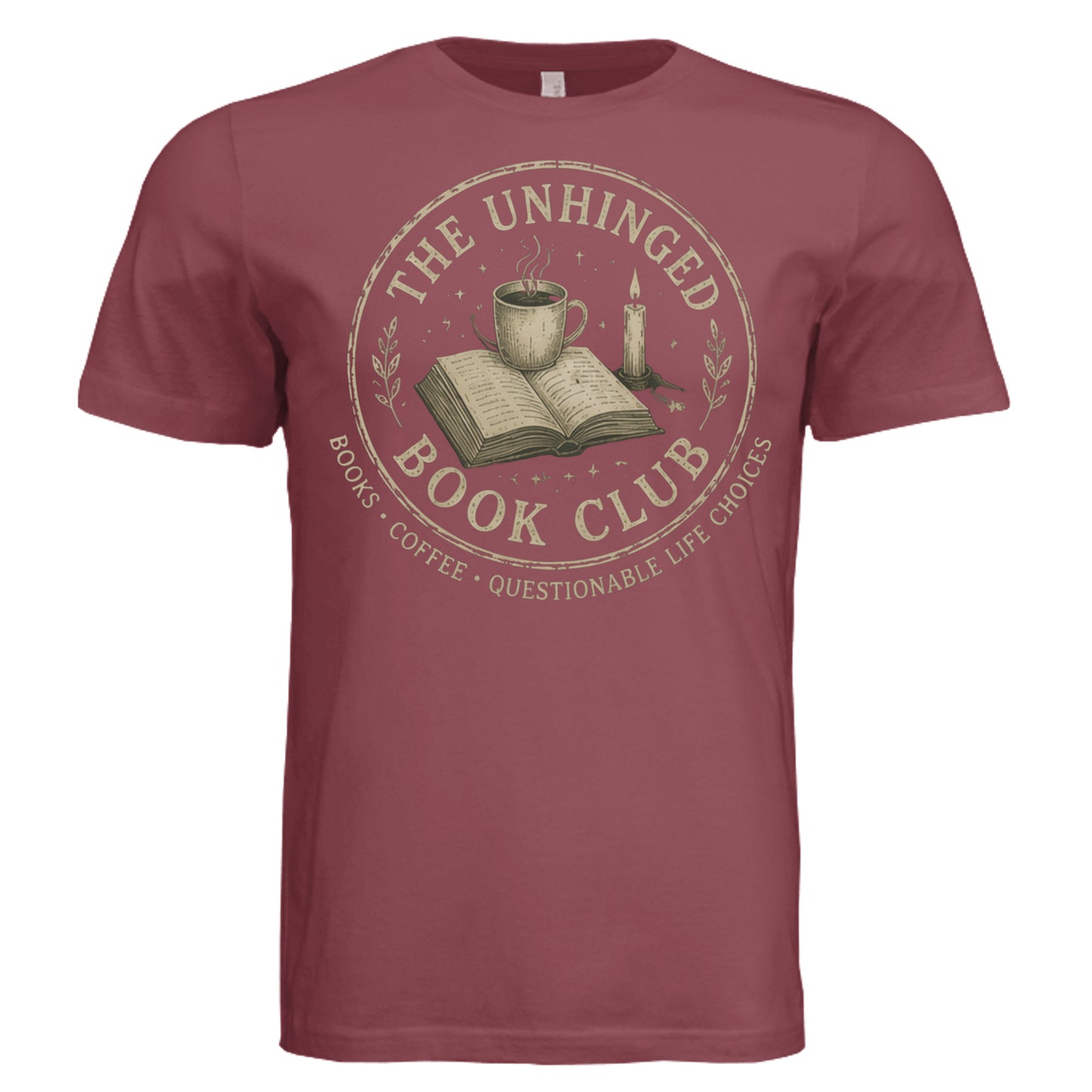 Solid Maroon Triblend - 3413C - FRONT