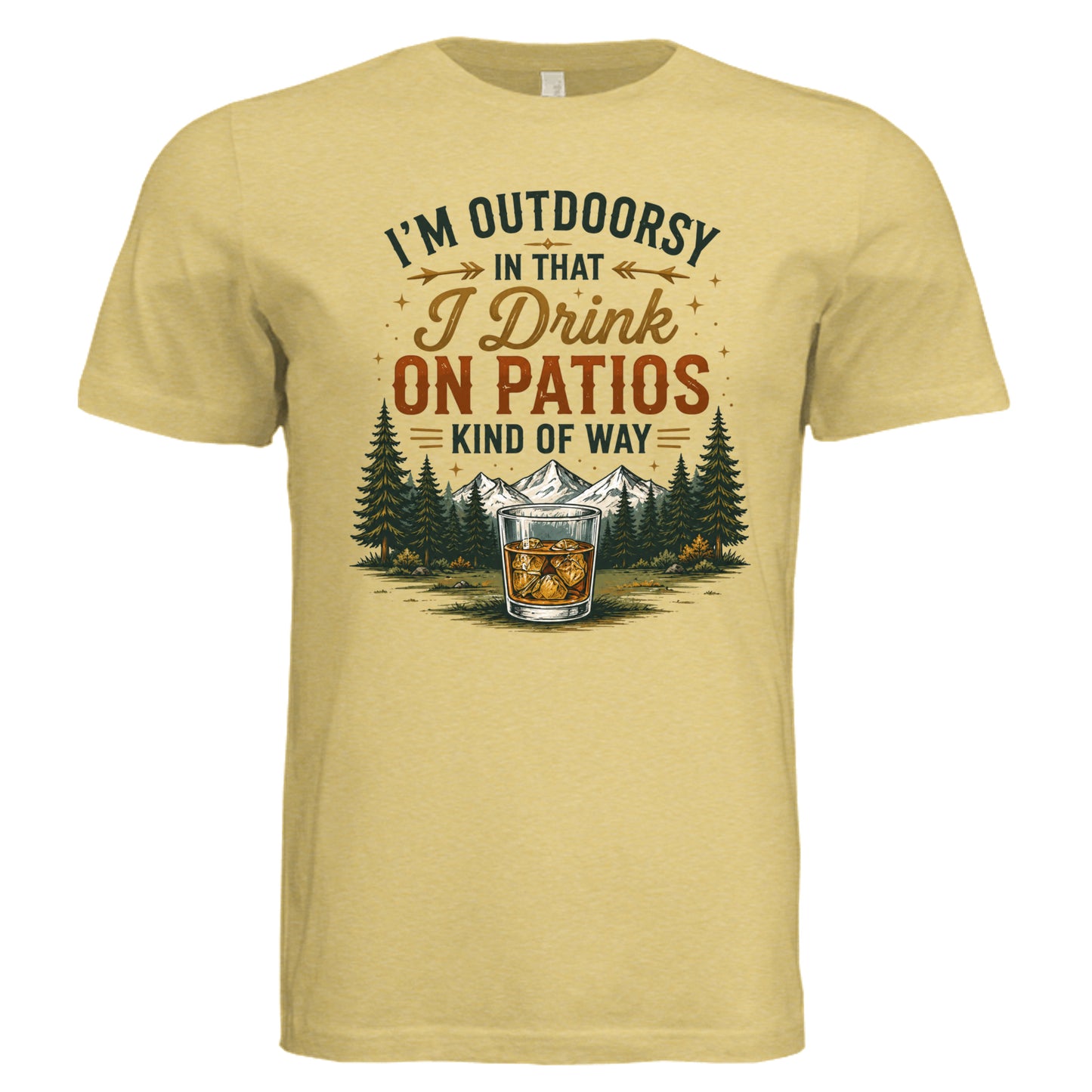 Mustard Triblend - 3413C - FRONT