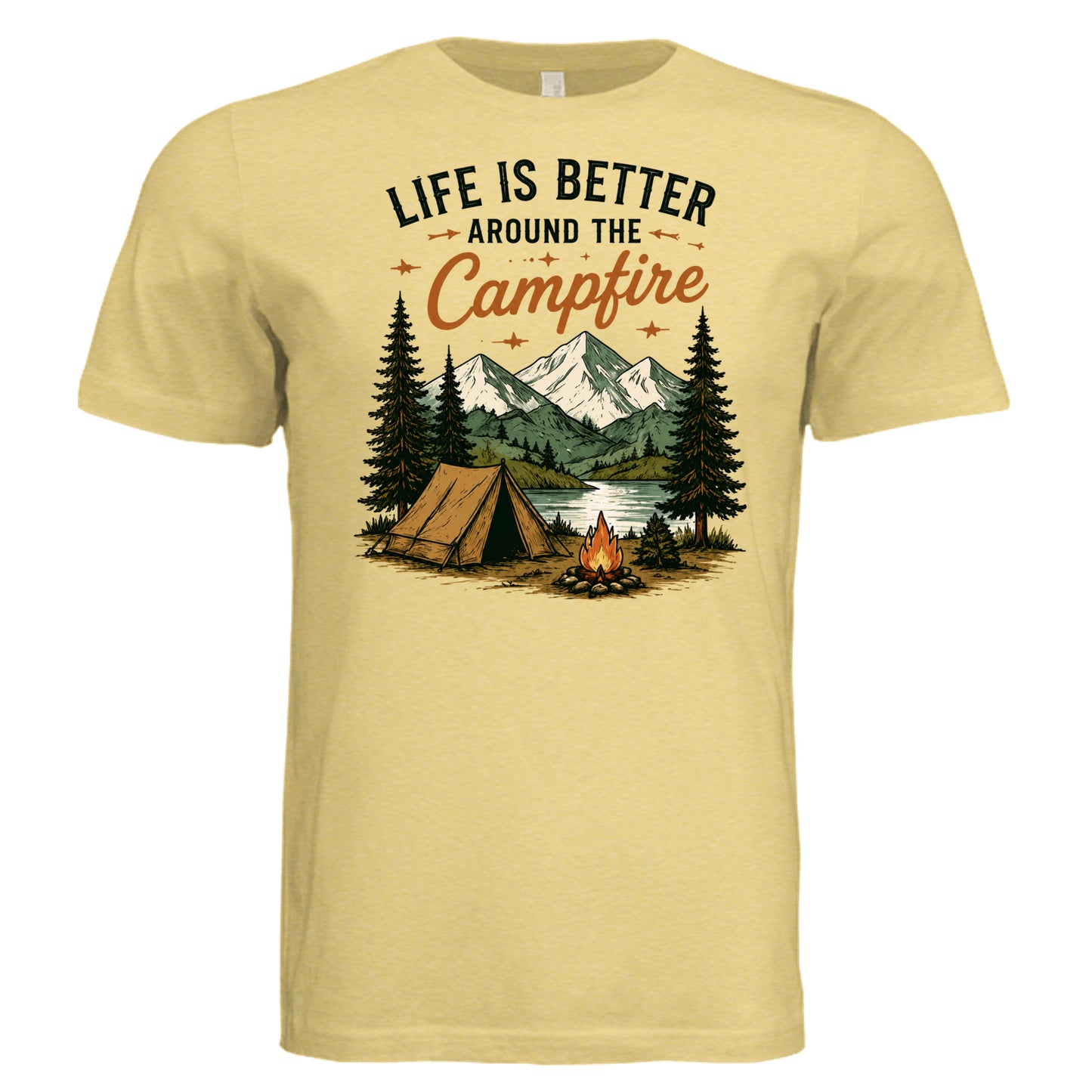 Pale Yellow Triblend - 3413C - FRONT