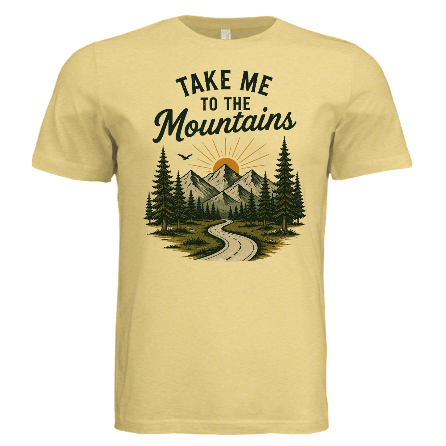 Pale Yellow Triblend - 3413C - FRONT