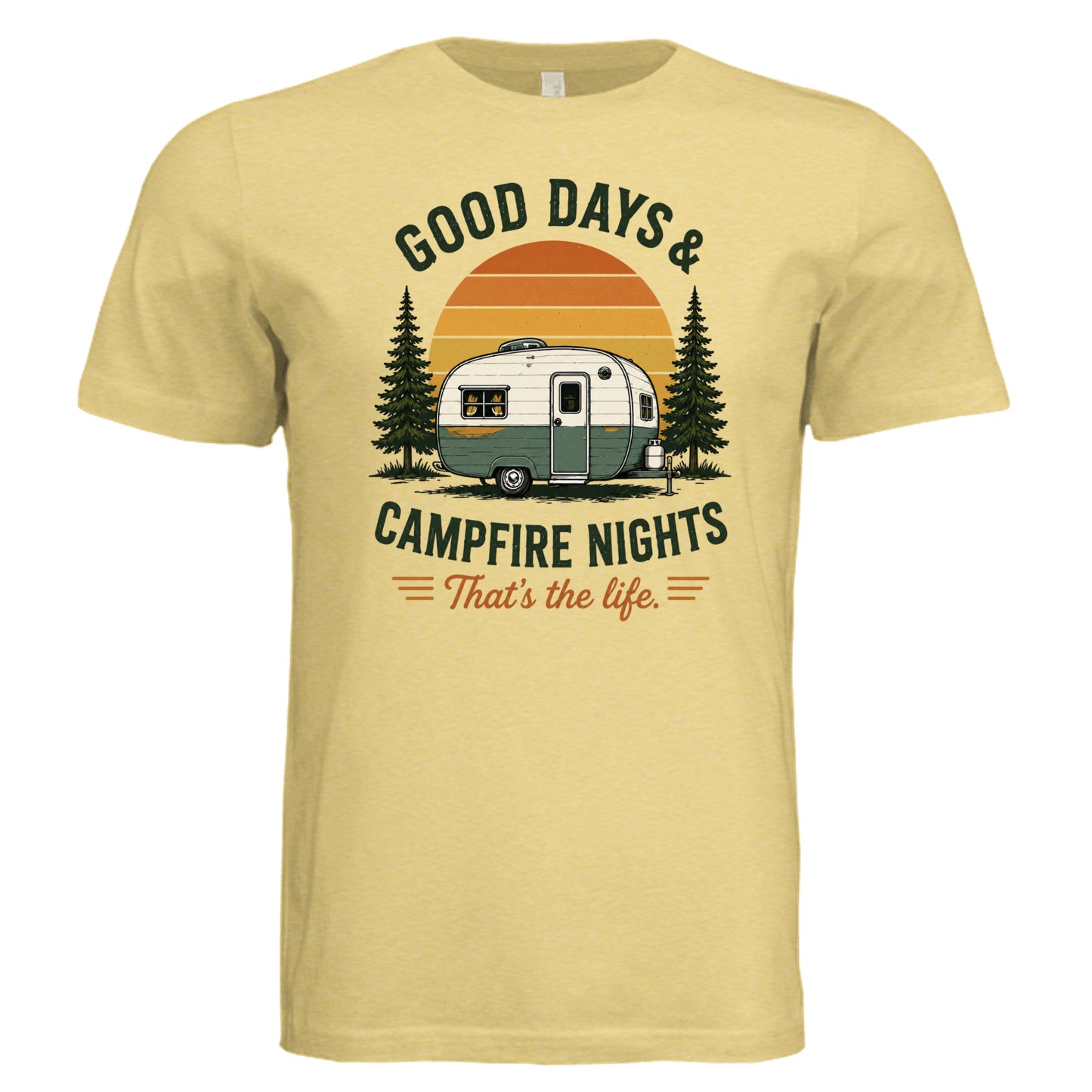 Pale Yellow Triblend - 3413C - FRONT